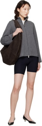 Cordera Brown Suede Crossbody XL Bag