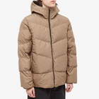 Goldwin Men's Down Parka Jacket in Desert Taupe