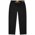 Dime Men's Belted Twill Pant in Dark Charcoal