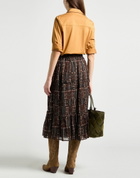 Marant Étoile Womens Midi skirt in Black