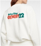 Reina Olga Fawcett cotton tennis sweatshirt