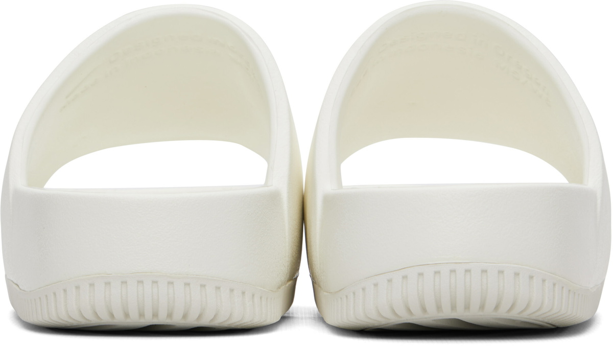 Nike White Calm Slides