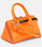 The Attico - Friday Mini lizard-effect leather tote bag