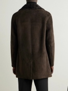 Zegna - Shearling Coat - Brown