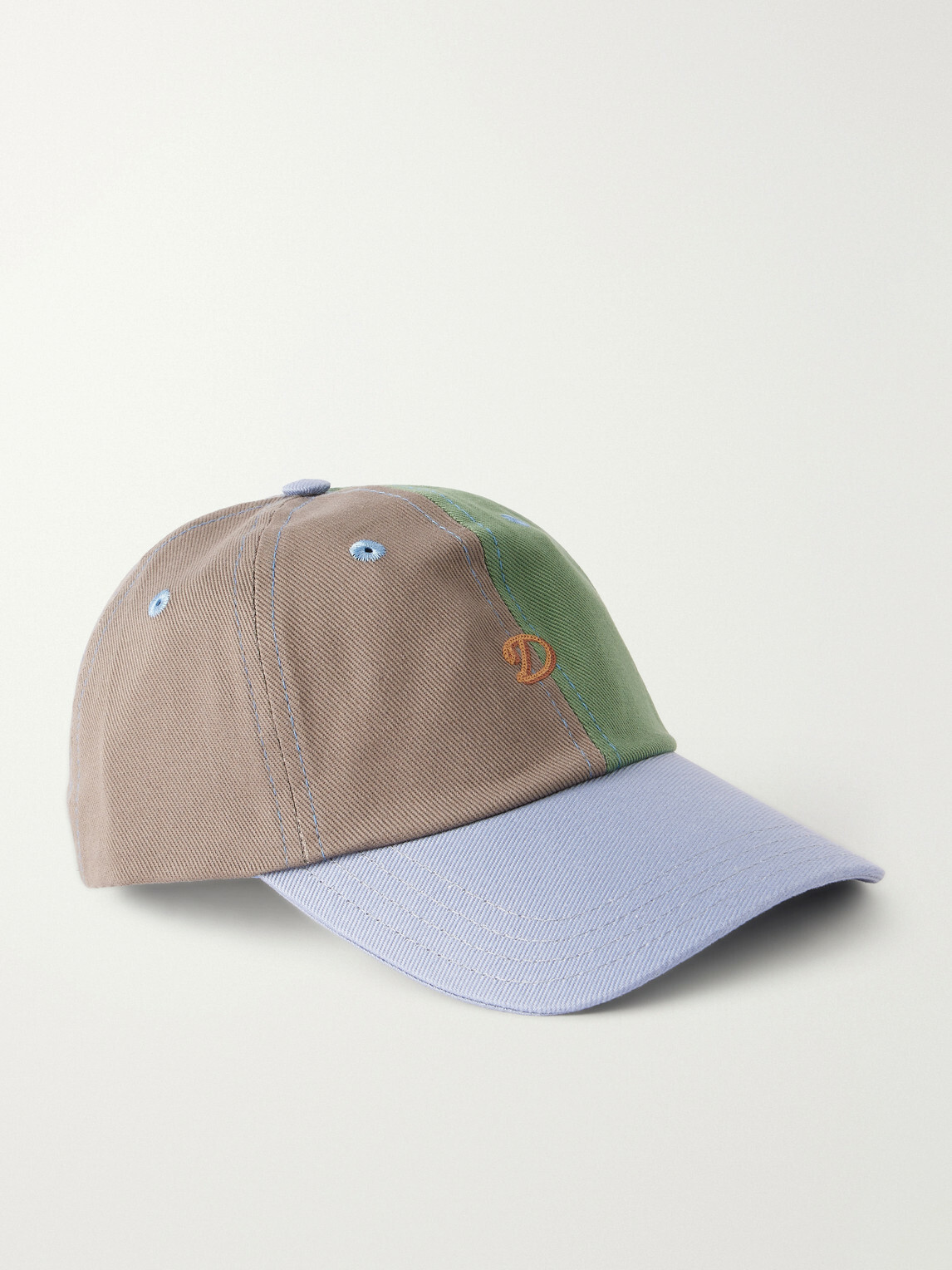 Drake's - Logo-Embroidered Cotton-Twill Baseball Cap