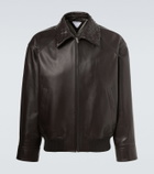 Bottega Veneta Intrecciato leather jacket