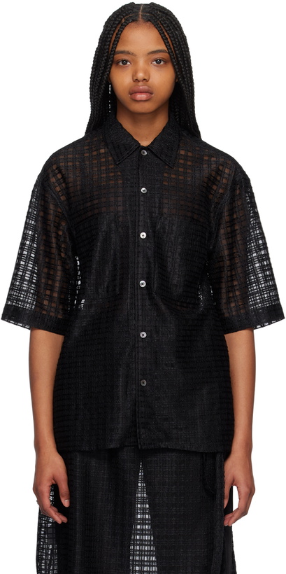 Photo: Youth Black Convertible Shirt