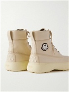 Moncler Genius - Tod's Palm Angels Winter Gommino Full-Grain Leather Boots - Neutrals