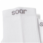 SOAR Men's Crew Socks in White