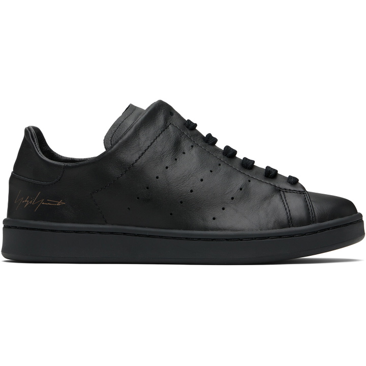 Photo: Y-3 Black Diagonal Stan Smith Sneakers