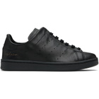 Y-3 Black Diagonal Stan Smith Sneakers