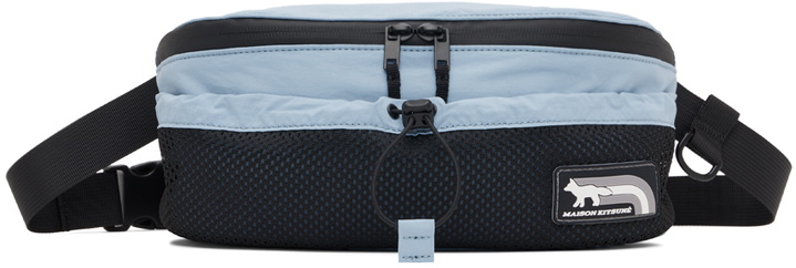 Photo: Maison Kitsuné Blue Flash Fox Belt Bag