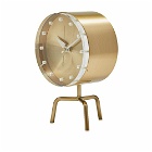 Vitra George Nelson Tripod Clock in Brass