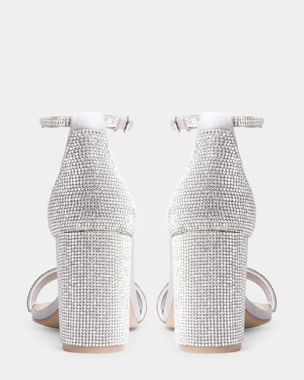 Steve Madden Dylann-R Heels in Silver
