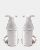 Steve Madden Dylann-R Heels in Silver