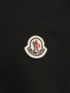 MONCLER Logo Patch Cotton Sweatshirt