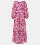 Eres Tornado balloon-sleeve maxi dress