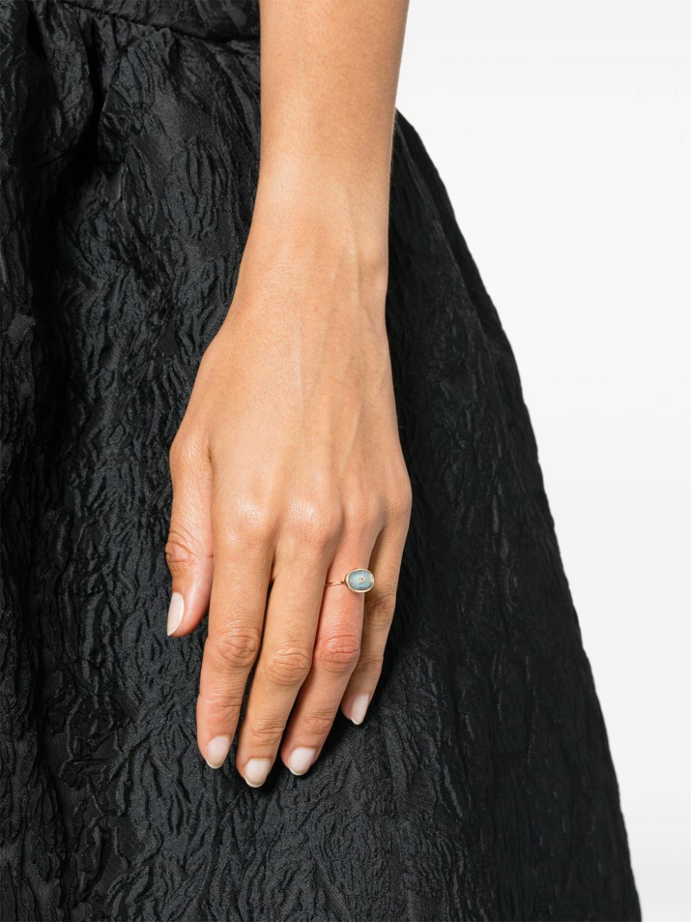 Pascale Monvoisin 9K Yellow Gold Orso Labradorite Ring