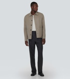 Ami Paris Wool and cashmere jacket