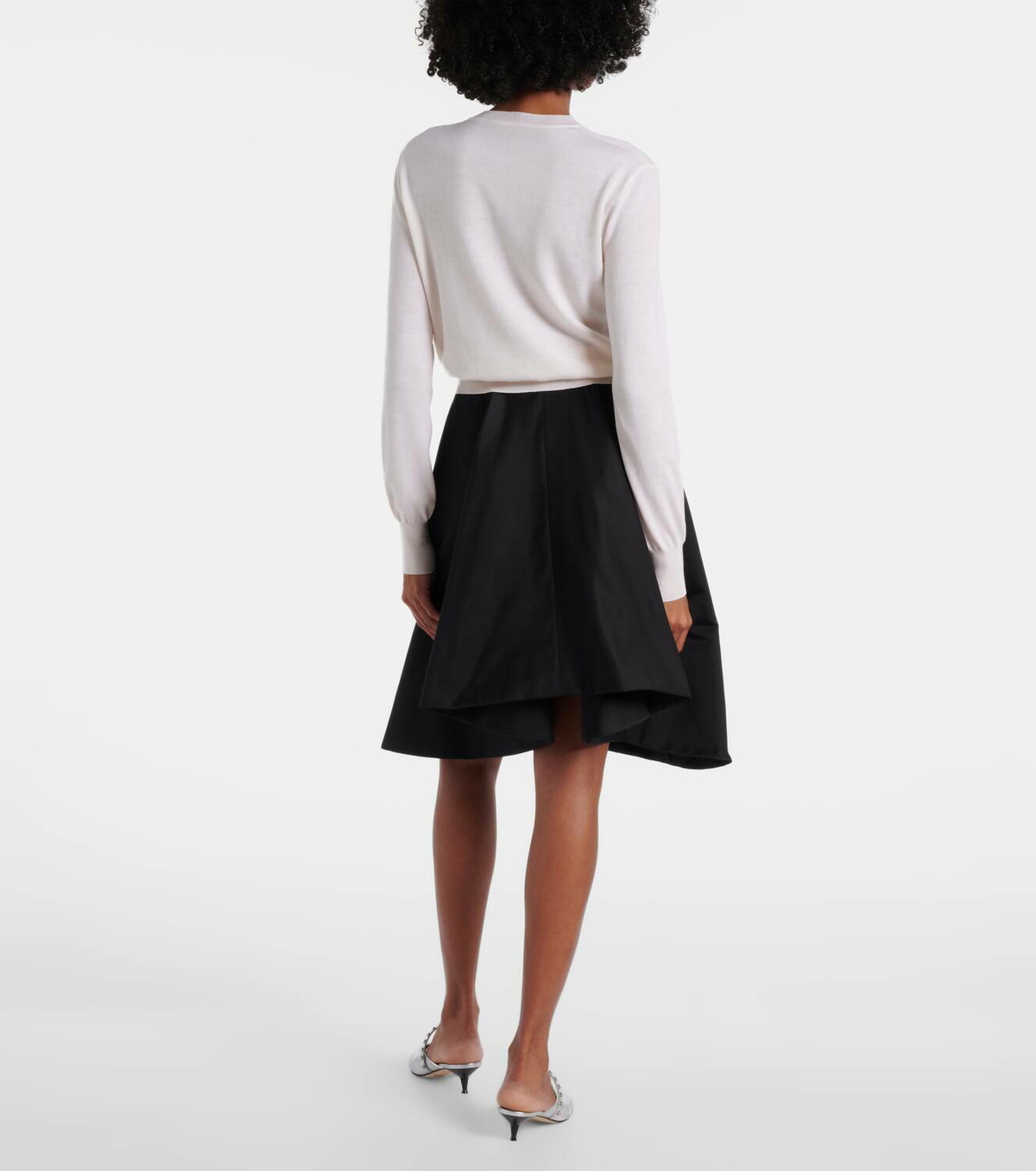 McQueen Beaded wool sweater
