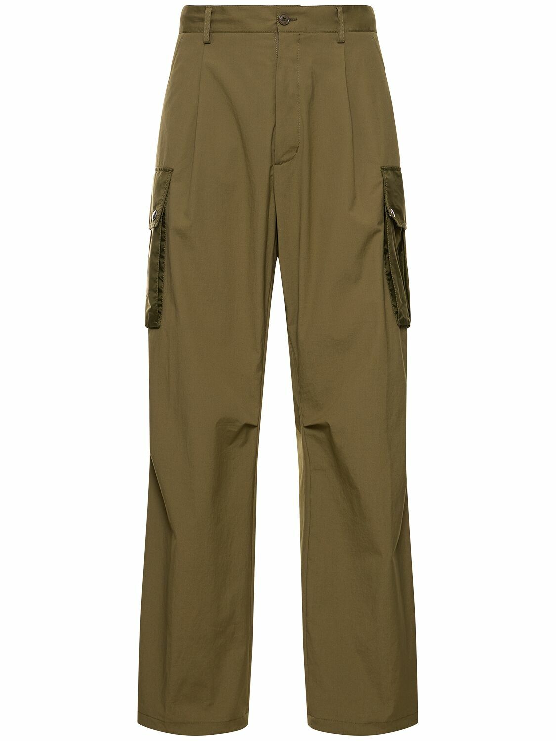 MONCLER Cotton Poplin Cargo Pants Moncler