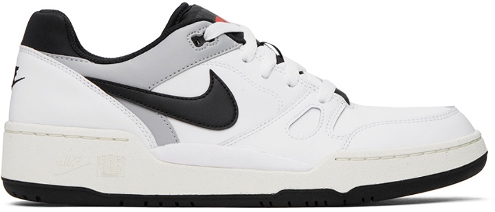 Photo: Nike White Full Force Low Sneakers