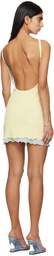 GCDS Yellow Layered Minidress