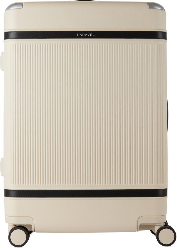Photo: Paravel White Aviator Grand Suitcase