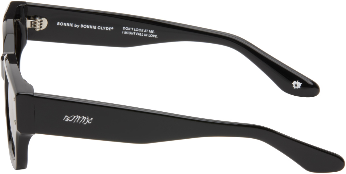 BONNIE CLYDE Black Punch Punch Sunglasses