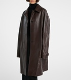 The Row Gracia leather jacket