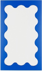 Gustaf Westman Objects Blue Curvy Mini Mirror