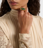 Zimmermann Wisp 16kt gold-plated embellished ring