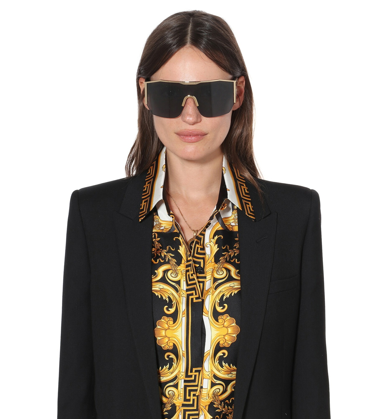 Versace medusa best sale halo sunglasses