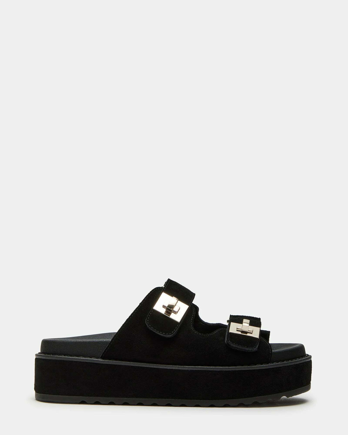 Steve Madden Bigschmona Sandals in Black