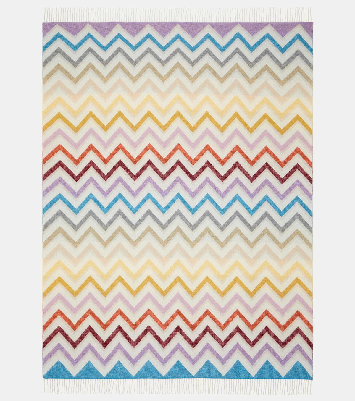 Missoni Watamu Zig Zag wool-blend throw