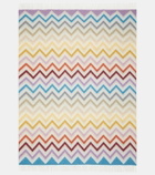 Missoni Watamu Zig Zag wool-blend throw