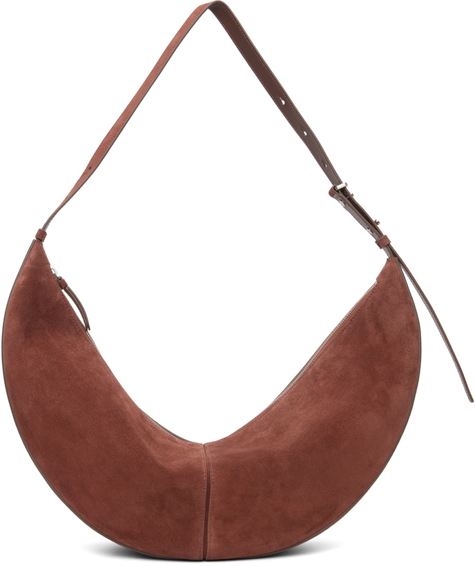 Photo: Proenza Schouler Brown Slide Soft Suede Bag