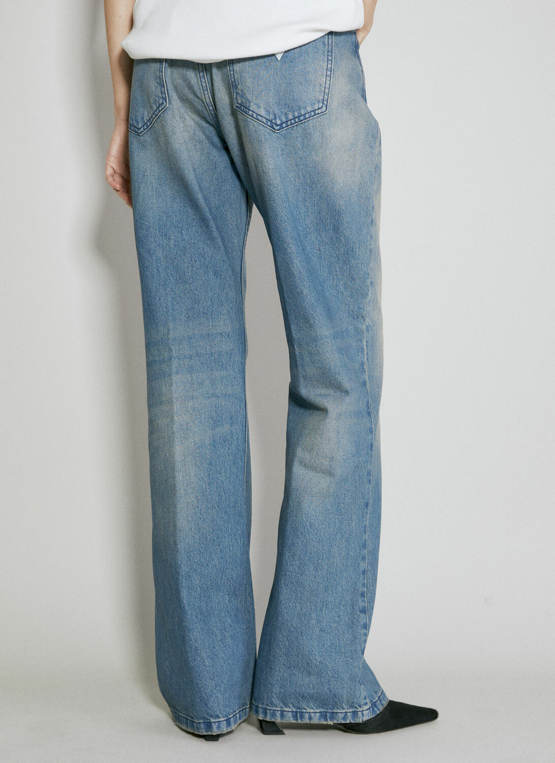 Guess USA Stained Flared Jeans