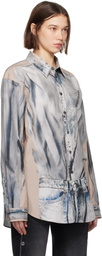 Y/Project Beige Trompe L'oeil Shirt
