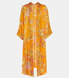 Poupette St Barth Erica floral robe