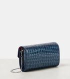 Christian Louboutin Loubi54 leather clutch