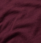 John Smedley - Cherwell Merino Wool Rollneck Sweater - Burgundy