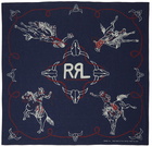 RRL Indigo Rodeo Bandana Scarf