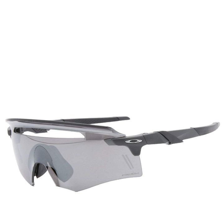 Photo: Oakley Encoder Square Sunglasses in Matte Carbon/Prizm Black