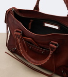 Balenciaga Le City Medium leather top-handle bag