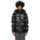 Moncler Genius 7 Moncler Fragment Hiroshi Fujiwara Black Down Mayconne Jacket