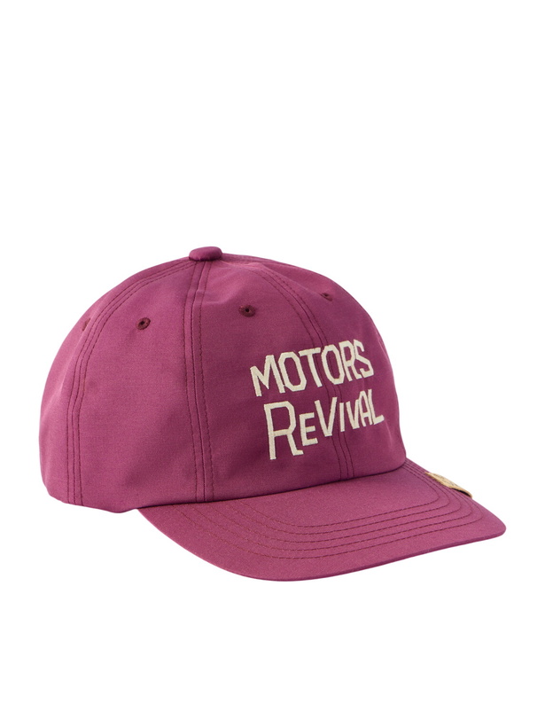 Photo: Visvim - Excelsior Wool and Silk-Blend Twill Cap - Burgundy