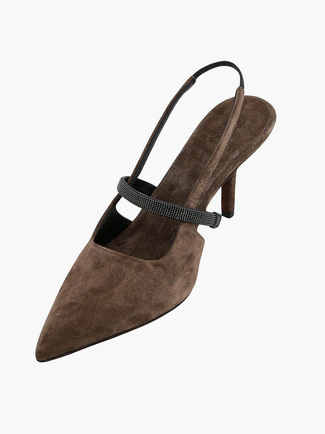 Brunello Cucinelli Slingback Brown Womens Brunello Cucinelli
