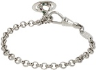 Vivienne Westwood Silver New Petite Orb Bracelet