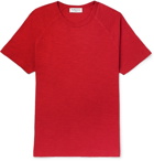 YMC - Slub Cotton-Jersey T-Shirt - Red